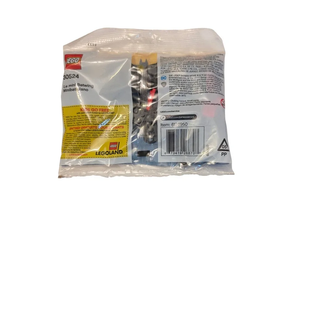 LEGO 30524 The Batman Movie The Mini Batwing NEW Sealed Poly Bag Set Polybag